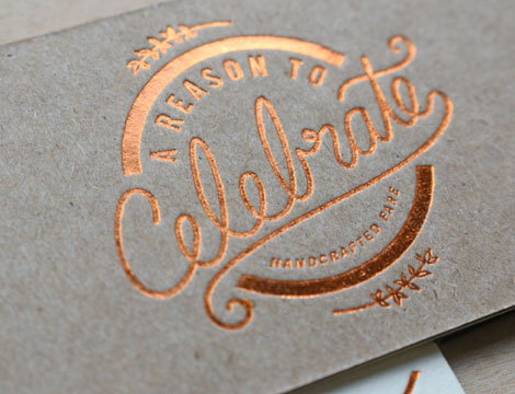 embossed business cards